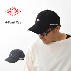 DANTON [ダントン] 6PANEL CAP [DT-H0308PEE] 6パネルキャップ・6パネルキャップ・ナイロンキャップ・キャンプ・アウトドア・MEN'S / LADY'S [2026AW]