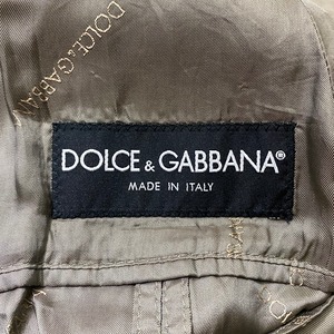 DOLCE&GABBANA cotton trench coat