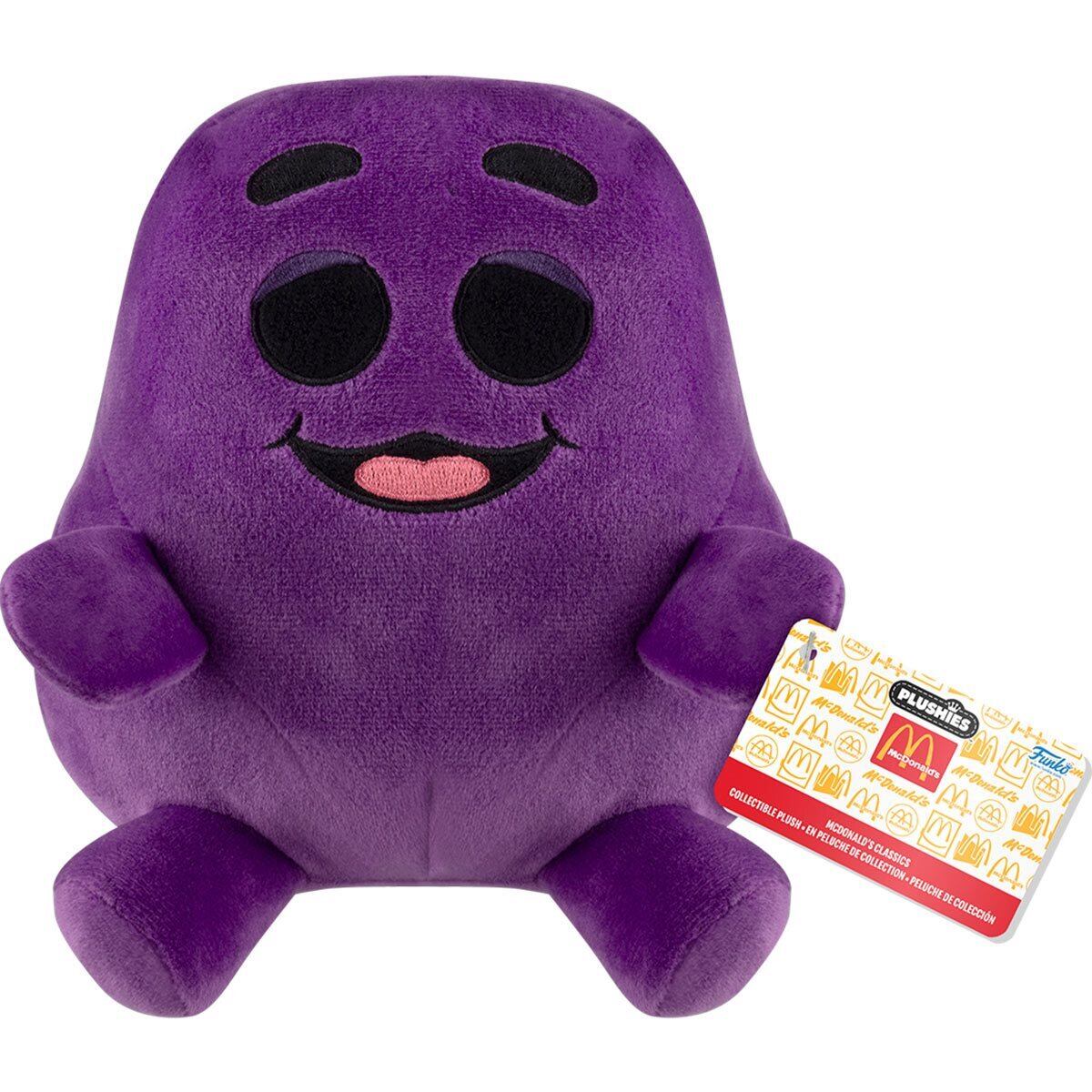 ファンコ プラッシーズ マクドナルド グリマス ぬいぐるみ人形 紙タグ 