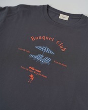 【#Re:room】BOUQUET CLUB COLOR PRINT T-SHIRT［REC918］