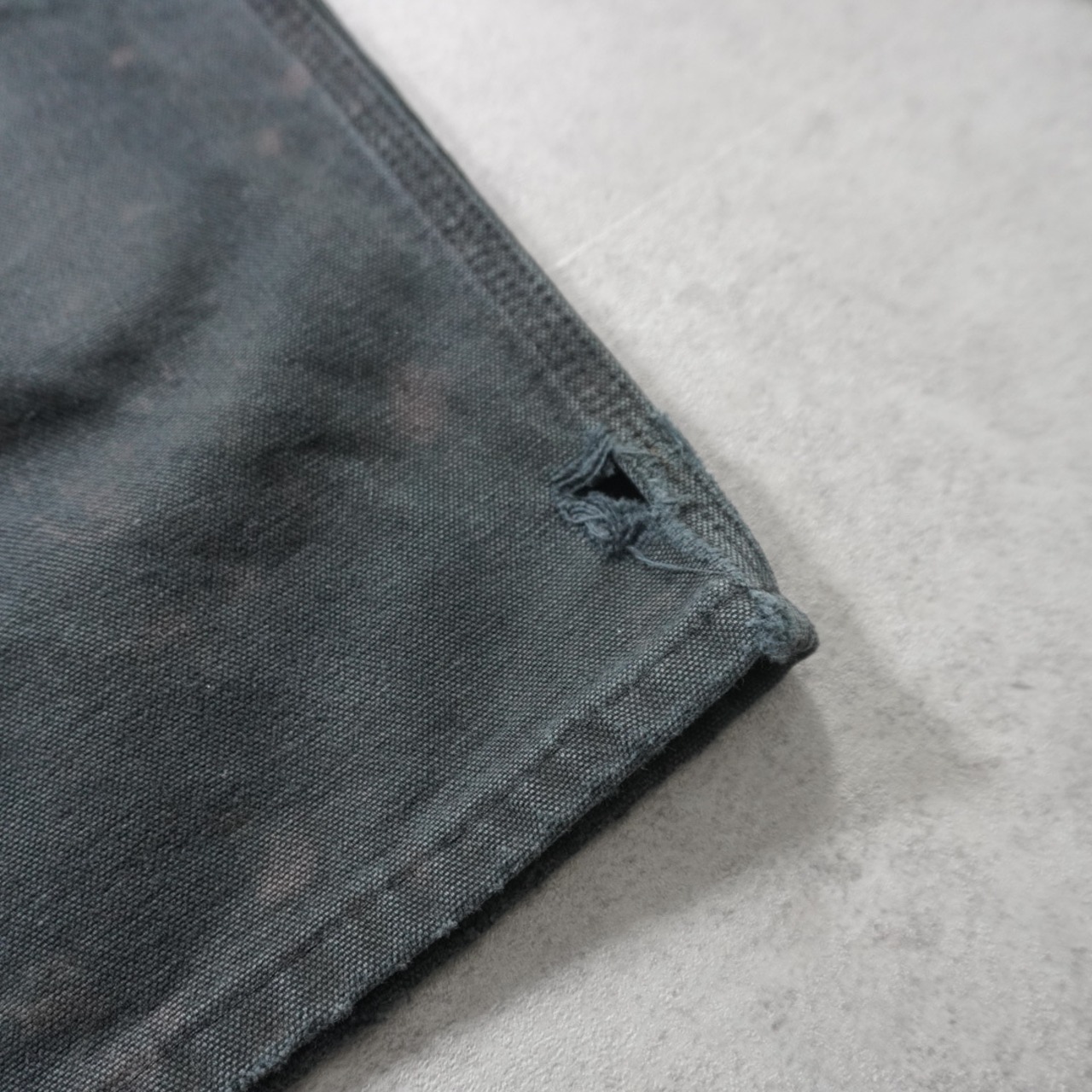 Carhartt double knee painter pants fade black W38L32 古着 - 13