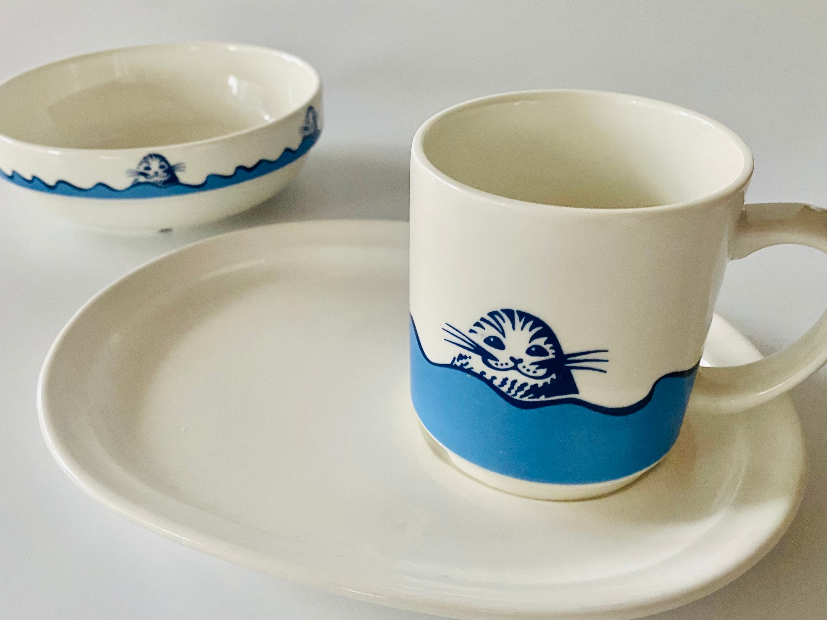 Arabia verkko 格子模様のお皿 2枚セット 17cm inne nordic life