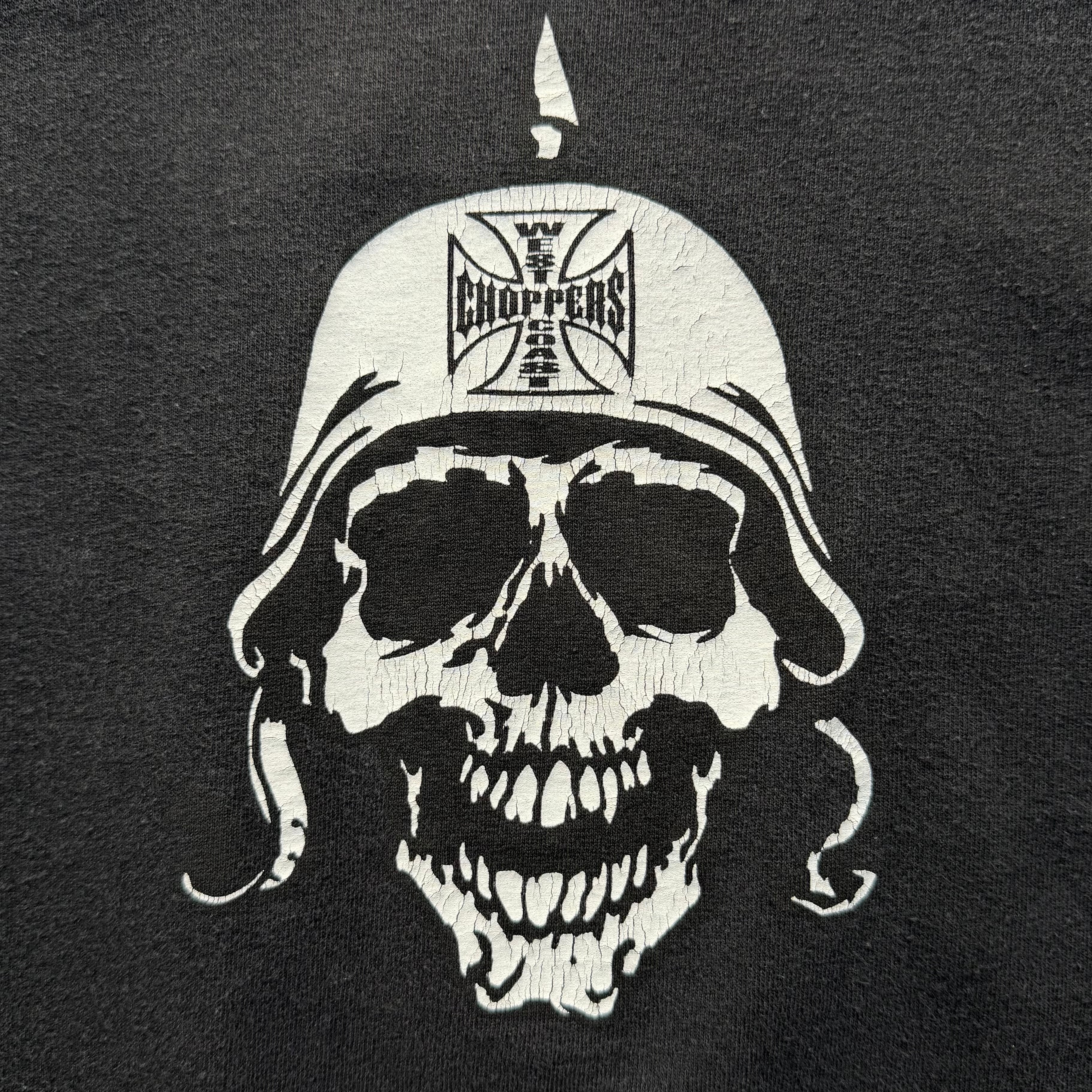 West Coast Choppers Skull Longsleeve Tee