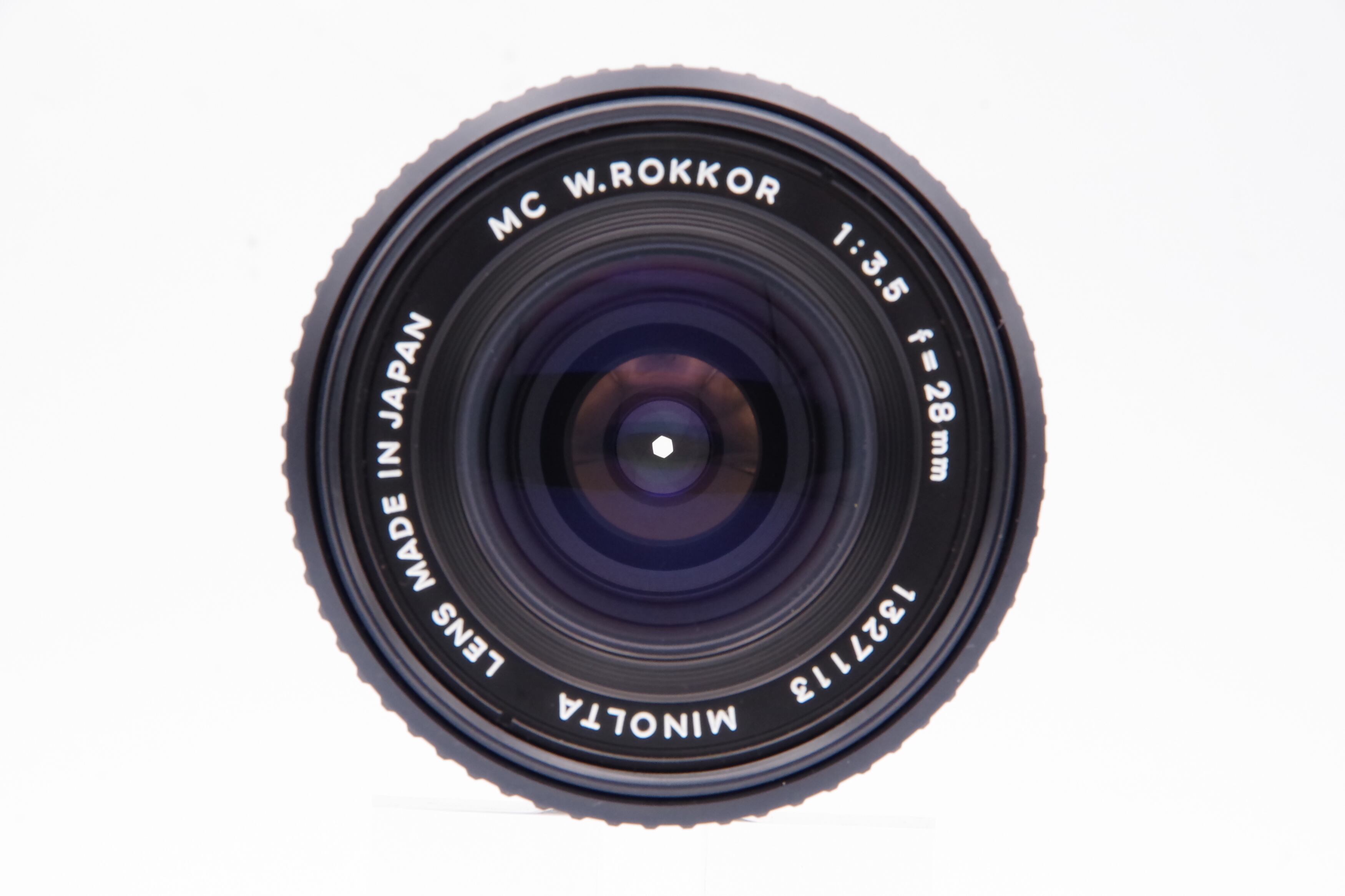 MC W.ROKKOR 28mm F3.5 SR/MDマウント MINOLTA ミノルタ | 近江寫眞機店