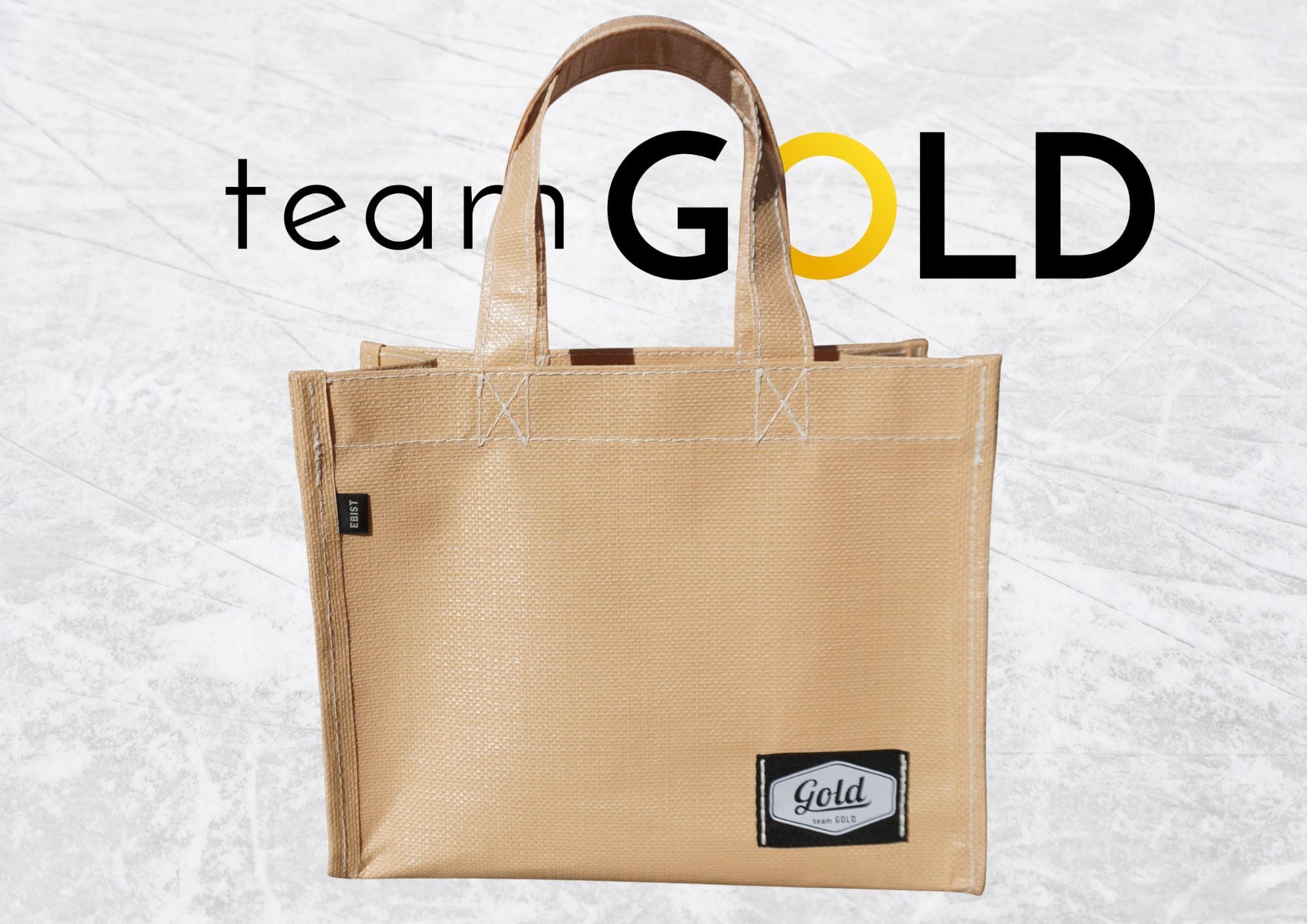 EBIST × teamGOLD 限定コラボ ベージュトート | EBIST | 岡山発