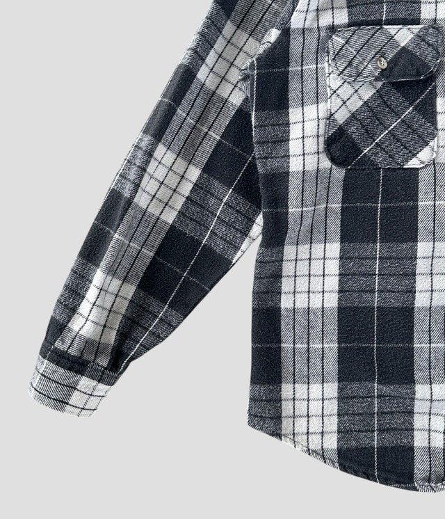 -FIVE BROTHER- Vintage 80s M Heavy Flannel Shirt made in USA