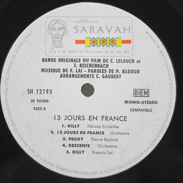 Francis Lai / 13 Jours En France [SH 12193] - 画像3