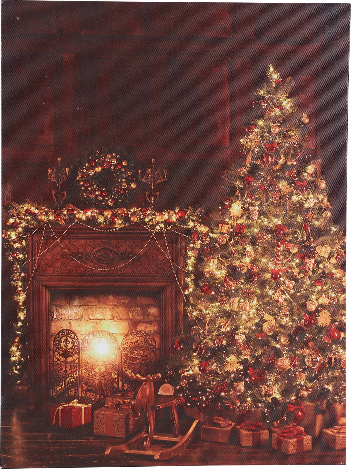 ライトアップキャンバスツリー　-　CRAB-367　4961823767975　クリスマス雑貨 > ポピーオリジナル