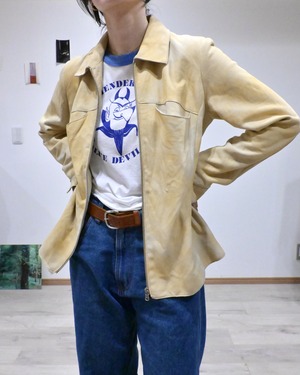 90s-00s EURO LEATHER JACKET