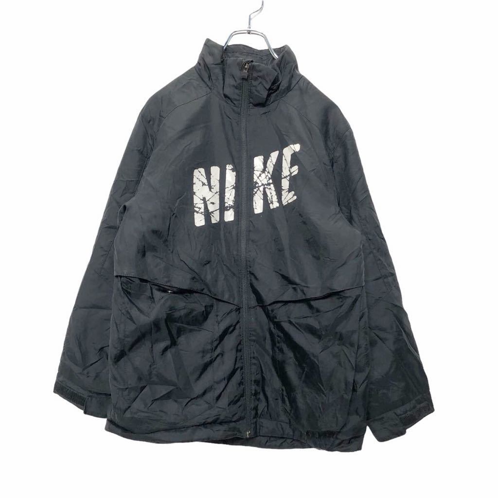 NIKE ナイロンジャケット　Mサイズ　ブラック