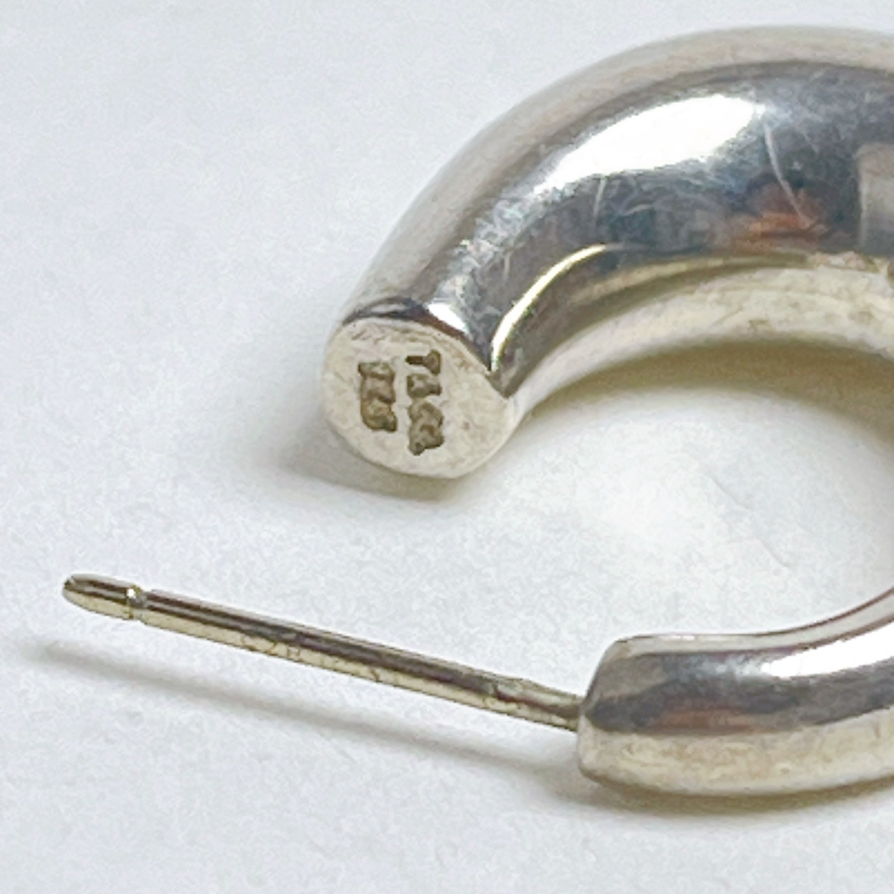960 ティファニー J フープ ピアス 925 キャッチ社外925 | LiLi