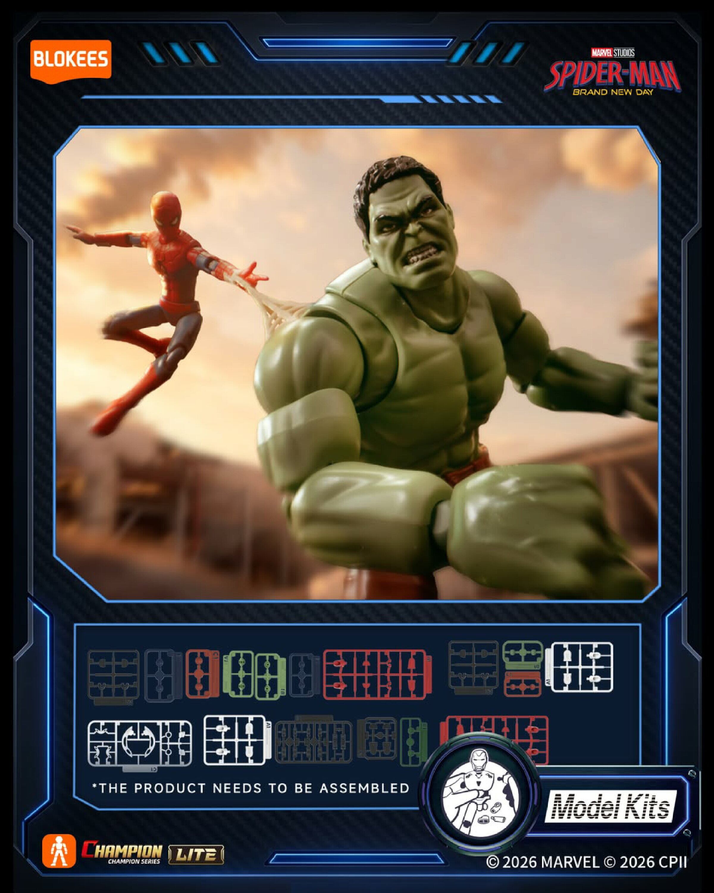 ヒーローショットまとめ売り BOX販売】BLOKEES Blokees Marvel CCL01 スパイダーマン：ブランド