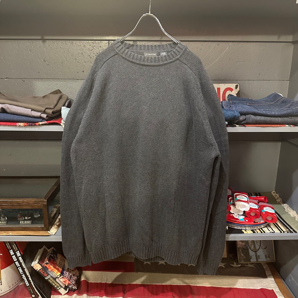 St John's Bay Cotton Knit Sweater VOSTOK