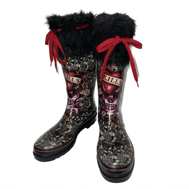 “Ed Hardy” far boots