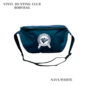 VINYL HUNTING CLUB BODYBAG navy / ヴァイナルハンティングクラブ ボディバック ネイビー