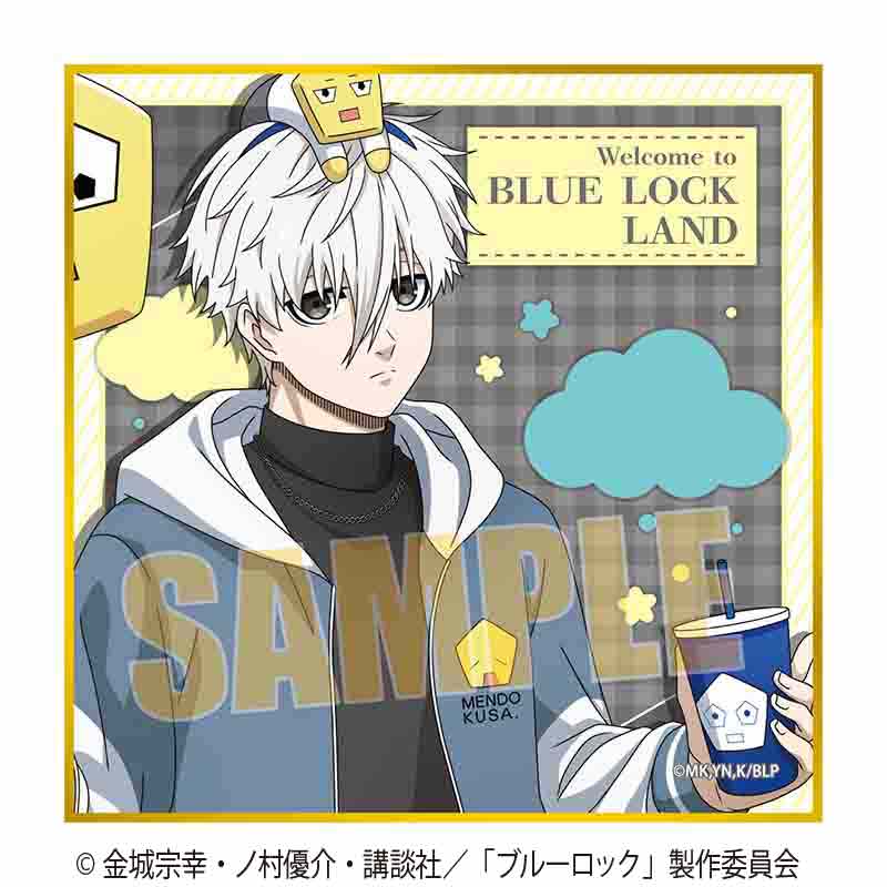 ブルーロック ミニ色紙 凪 誠士郎(Welcome to BLUE LOCK LAND