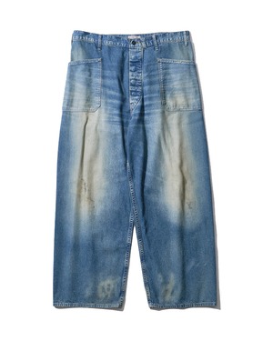 KOOKY ZOO "U.S.N UTILITY TROUSERS〔INDIGO〕"
