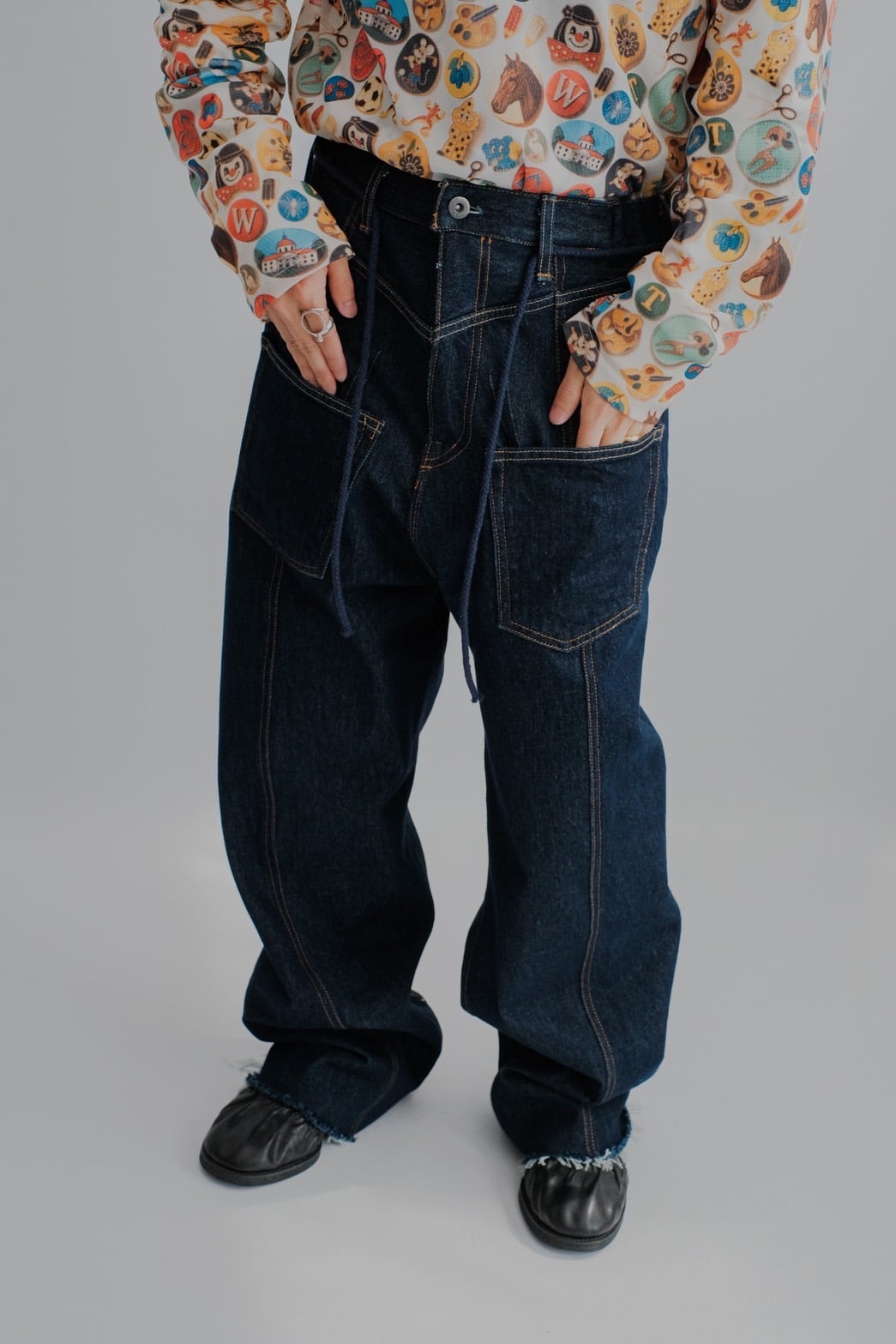 joone joonam void pants スラックス　パンツ Joone Joonam】Big Reversed Pants | puzzle