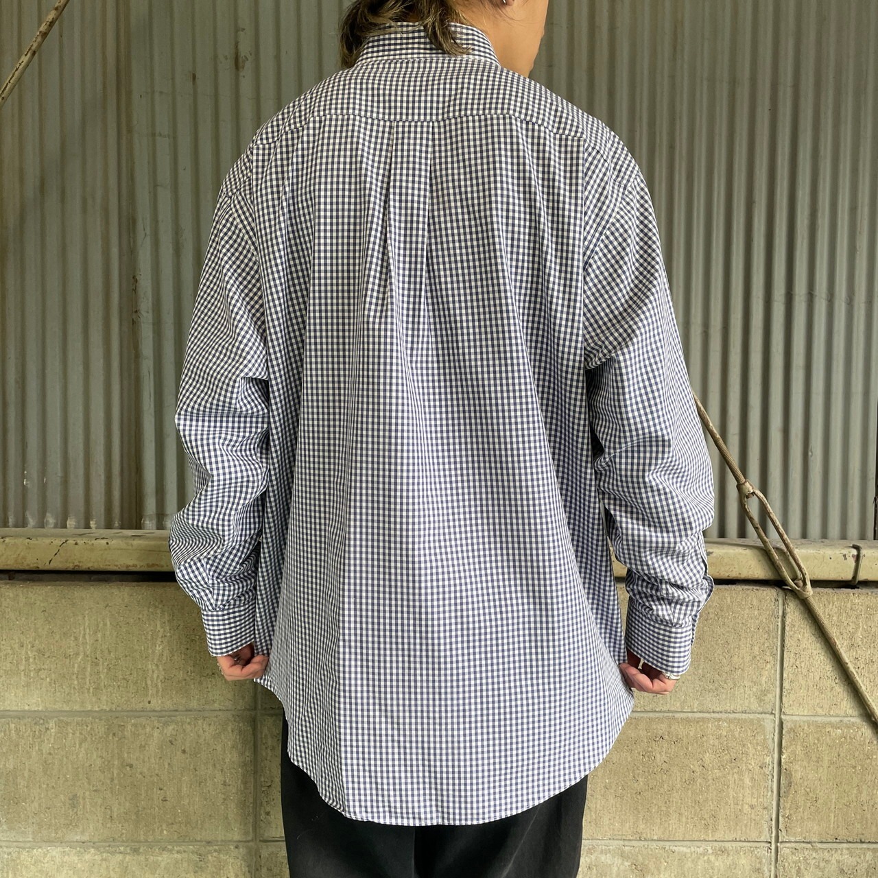 90年代 Brooks Brothers ブルックスブラザーズ 346 ギンガムチェック 
