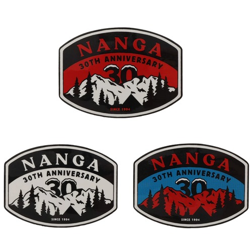 【NANGA ナンガ】NANGA 30TH ANNIVERSARY STICKER 　ナンガ 30イヤー アニバーサリー ステッカー