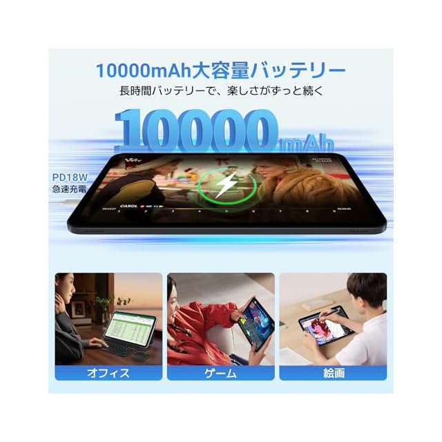 タブレット 13インチ Wi-Fiモデル】TABWEE T60pro Android 15