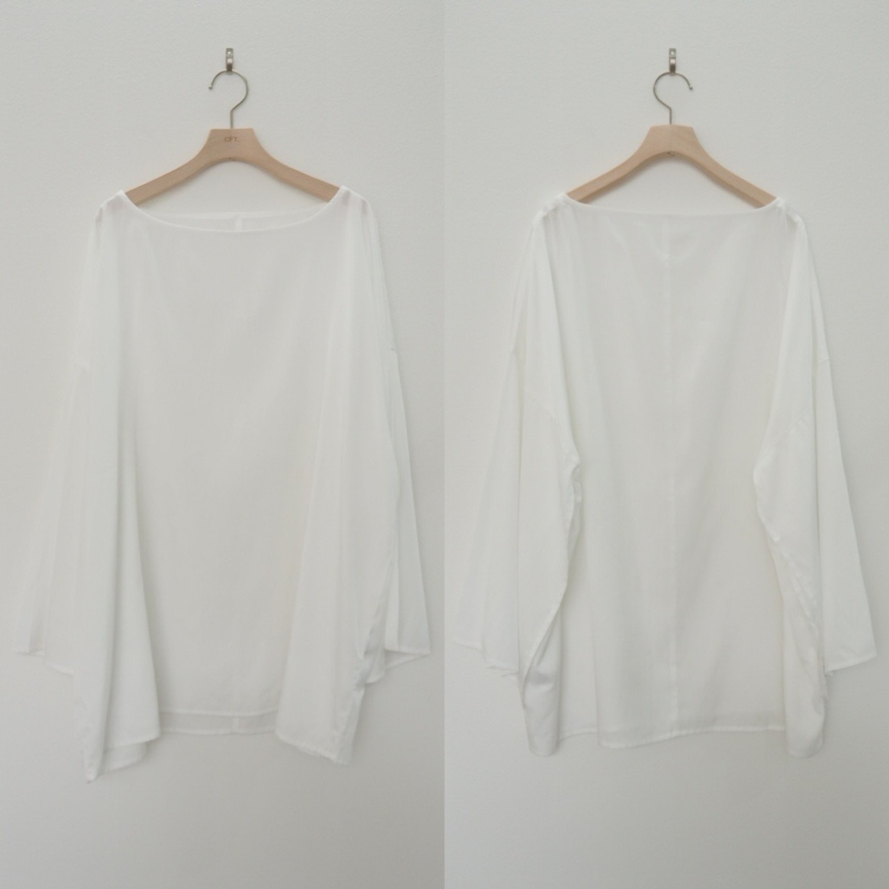 cut sleeve BL/offwhite