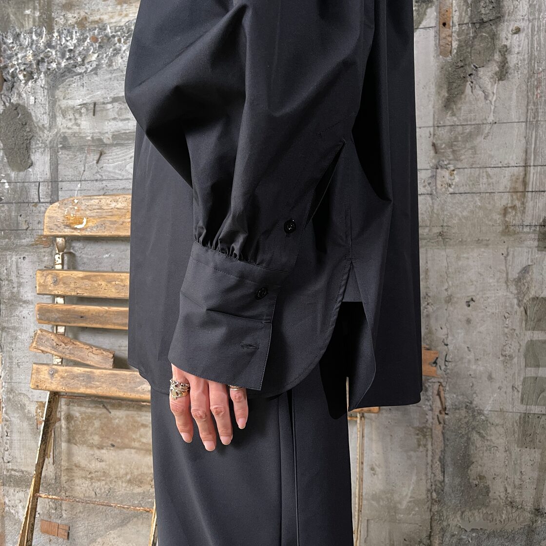 HYKE【ハイク】T/C BALLOON SLEEVE BLOUSE (15203) | PAY ID