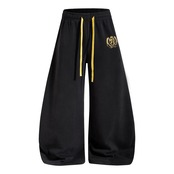 VINTAGE ストリート グラフィック カーブスウェットパンツ P465