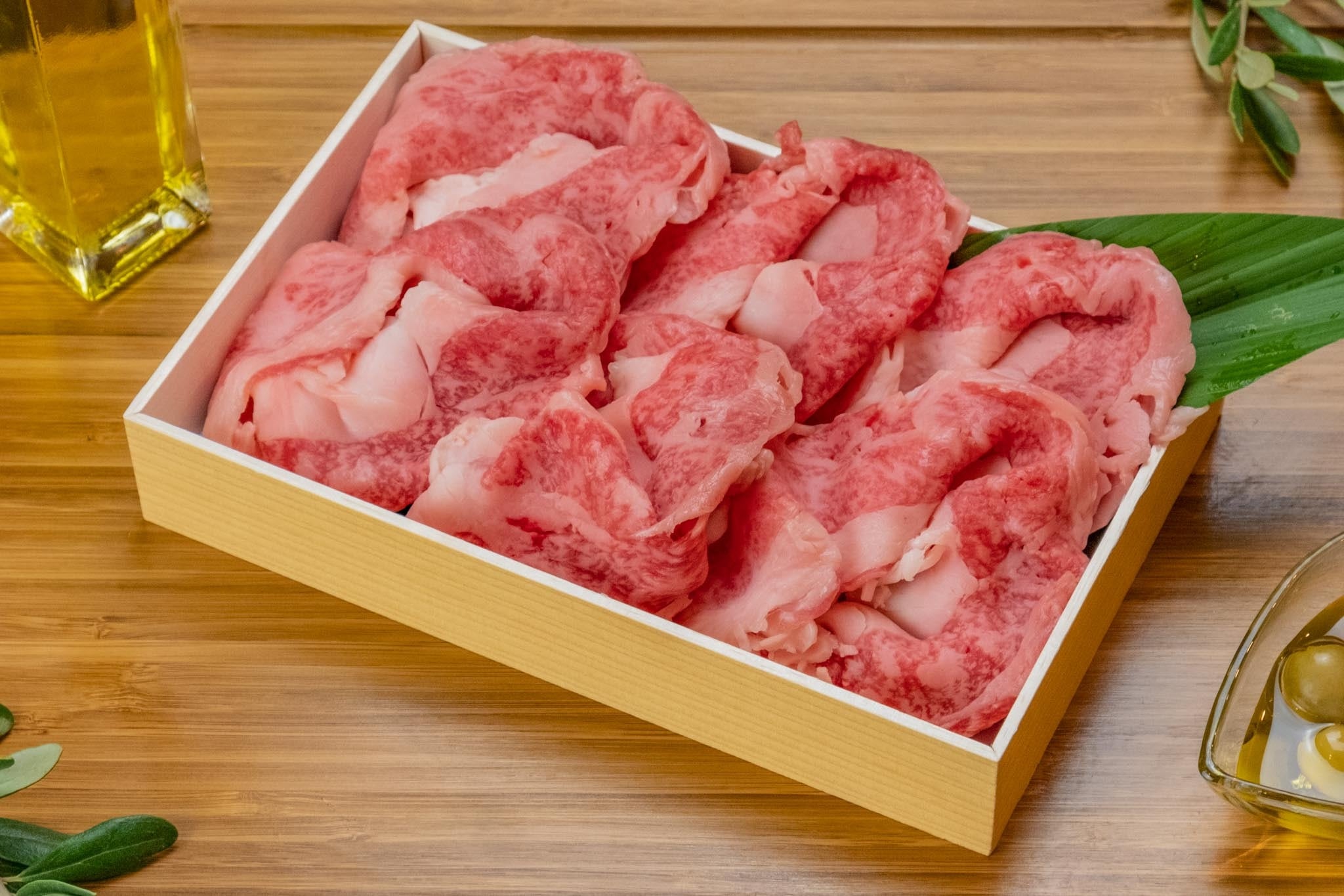 オリーブ牛 バラ <スライス(切り落とし)> 500g入