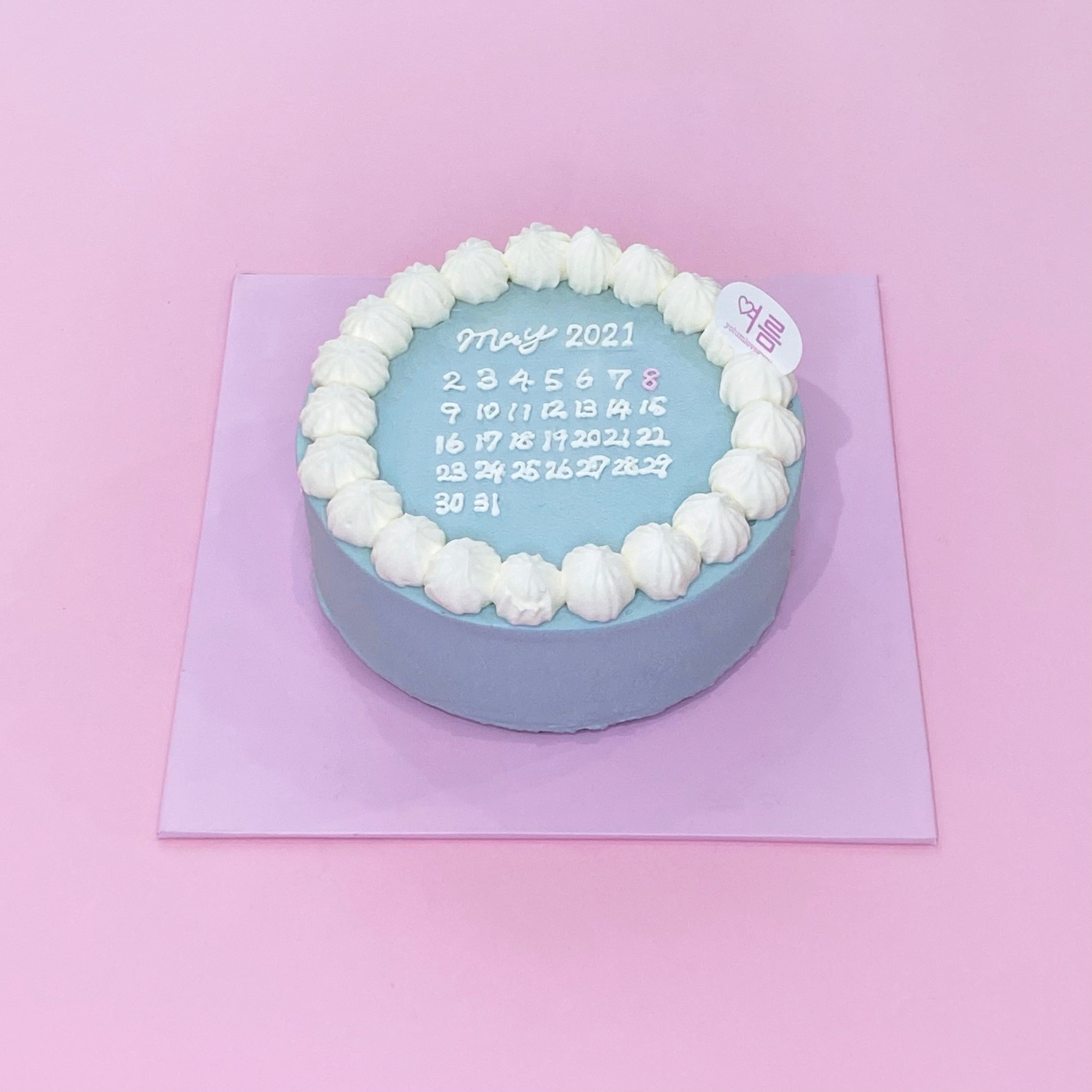 【配送】calendar cake