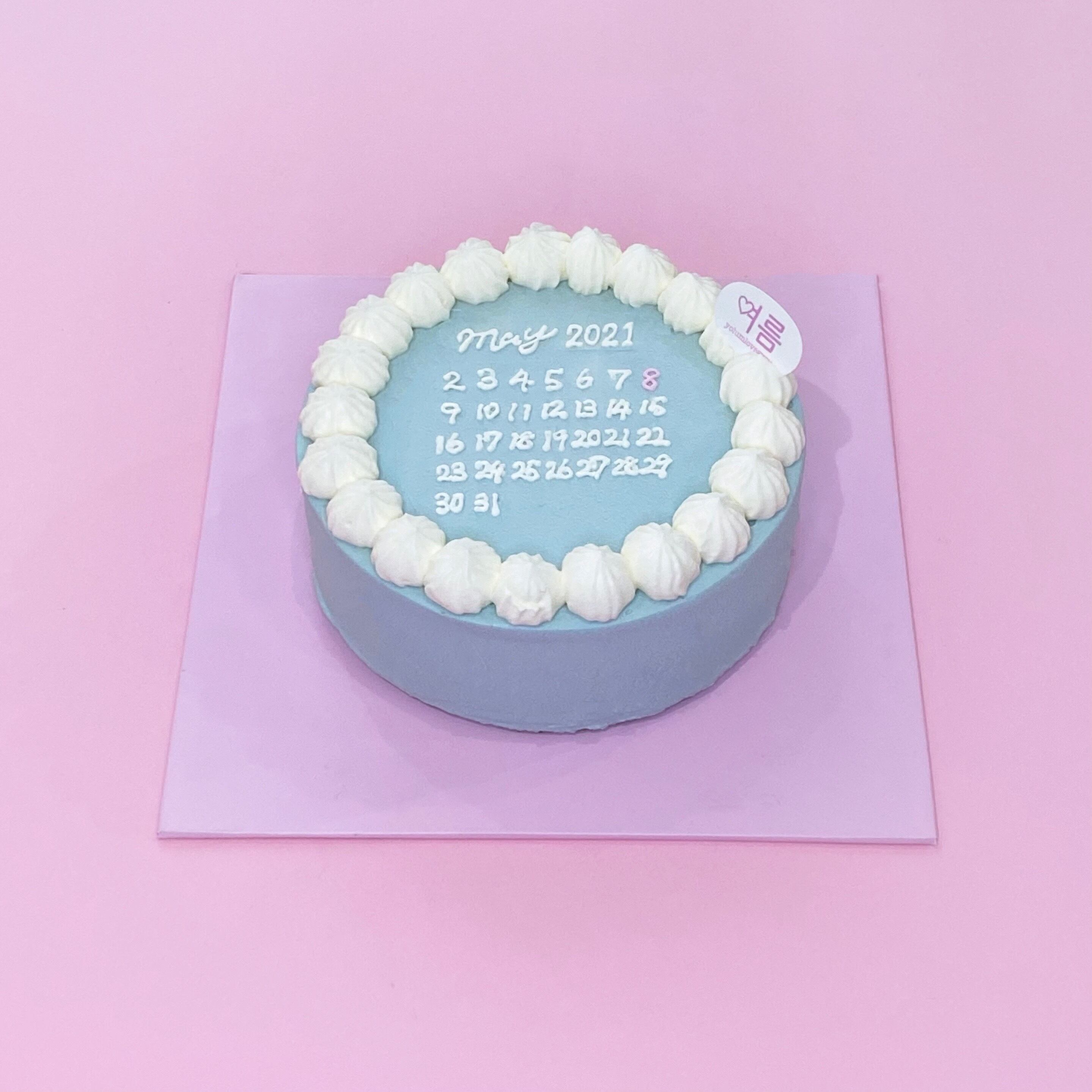 配送 Calendar Cake Yolumcake