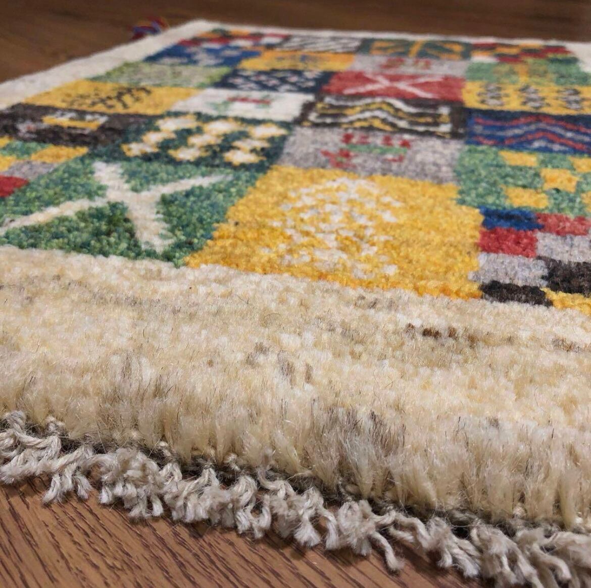 ペルシァギャッぺ ペルシャギャッベ (ギャベ) ギャッベ 玄関マット No.GM-385 | A's Rug