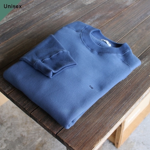 THE HINOKI 「THE」スウェットクルー ORGANIC COTTON THE SWEAT SHIRT / TH23W-22-THE　（Blue）