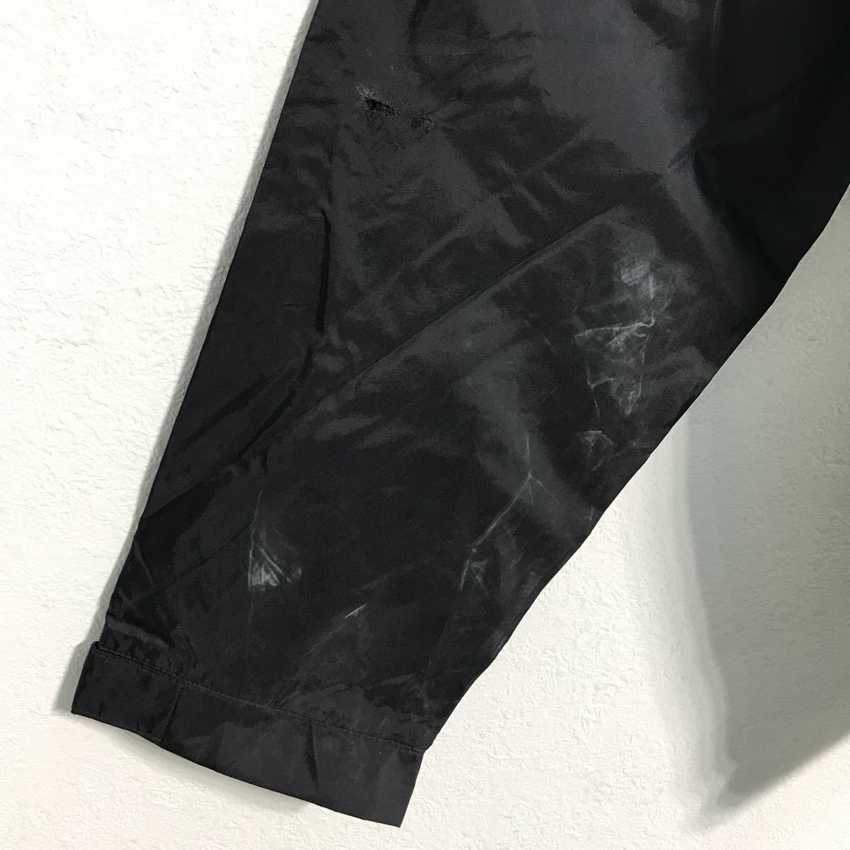 adidas ナイロン ジャケット XL ブラック アディダス サッカー ジップ