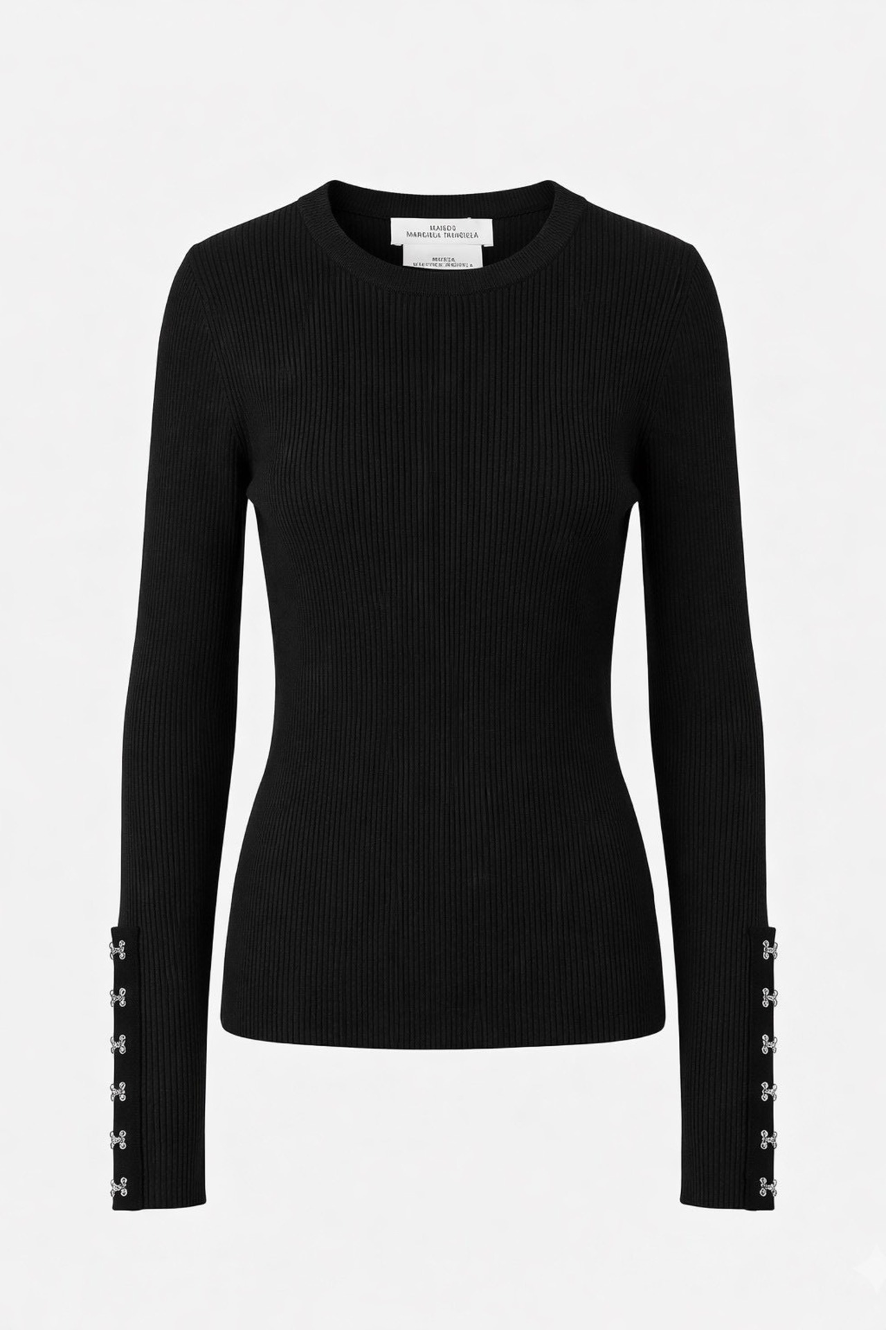 メゾンマヴェリックプレゼンツ  Hook Detailed Rib Pullover