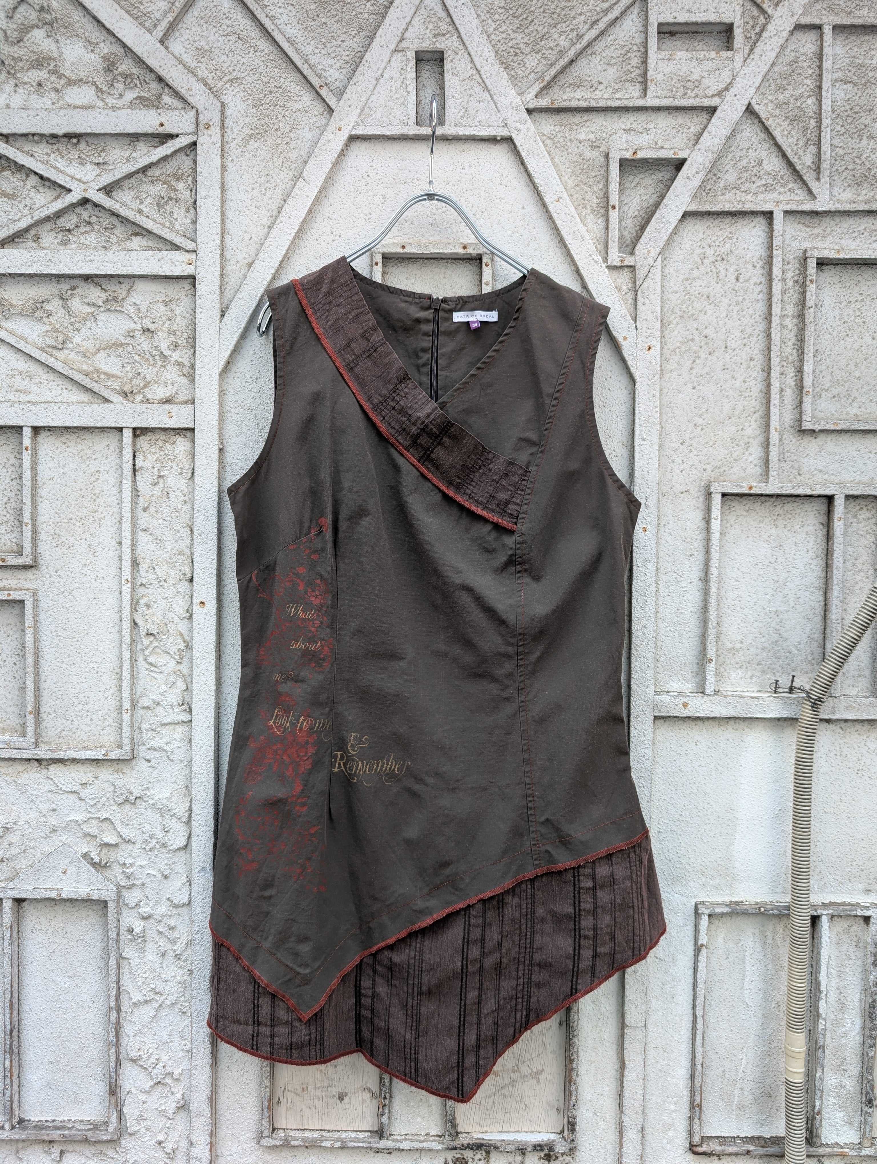 "PATRICE BREAL" grunge tunic