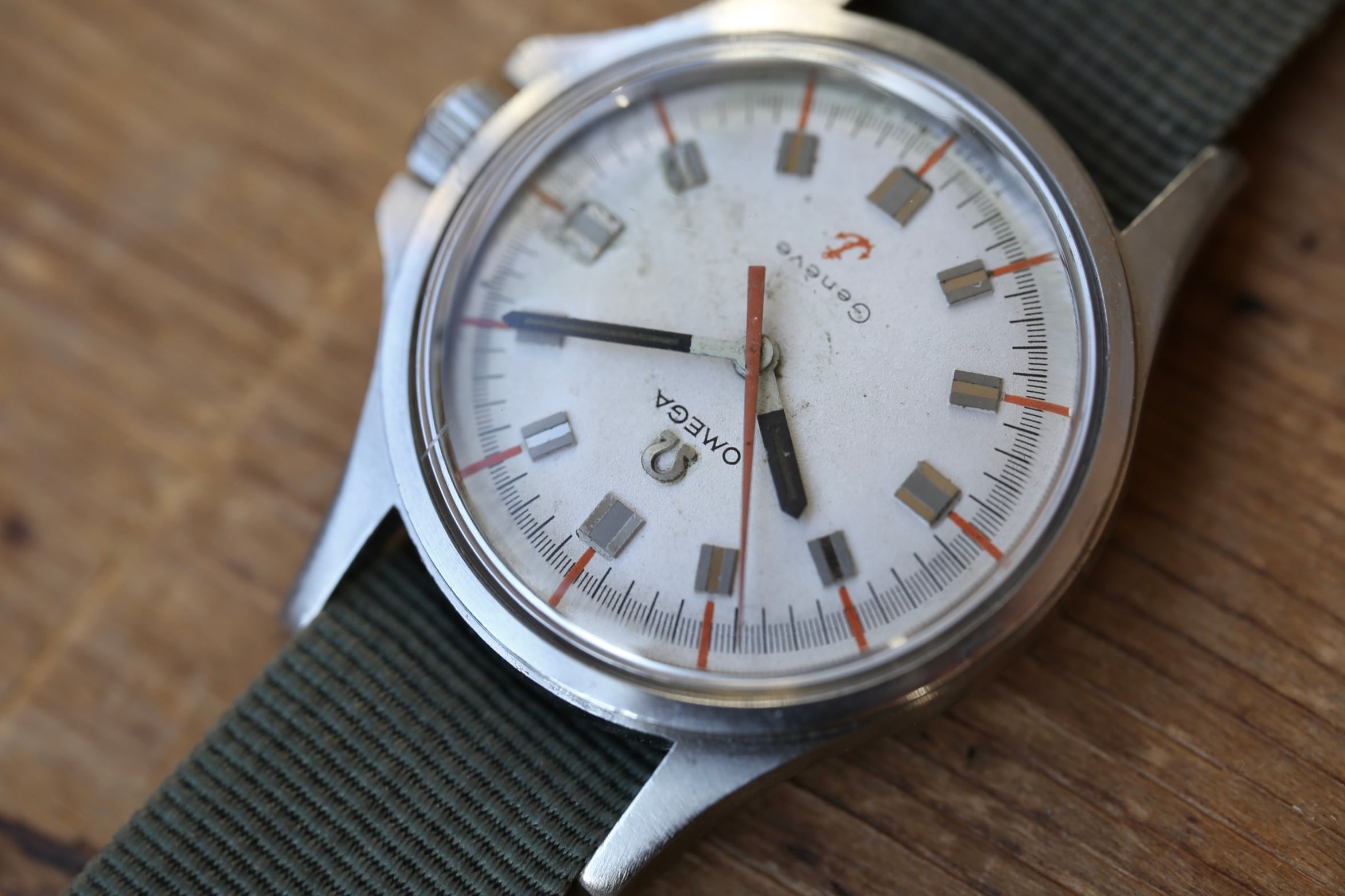 OMEGA】1968年製 オメガ ジュネーブ ”ADMIRALTY ” ホワイトダイヤル