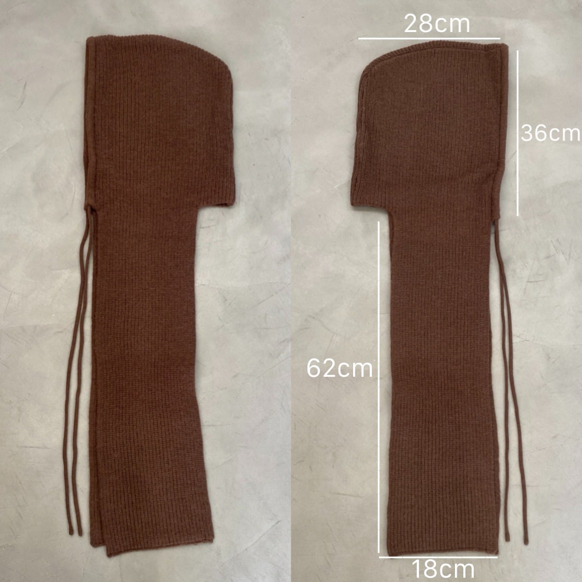 bott マフラー バラクラバ BOTT】24aw HOODED SCARF マフラー バラクラバ - メルカリ