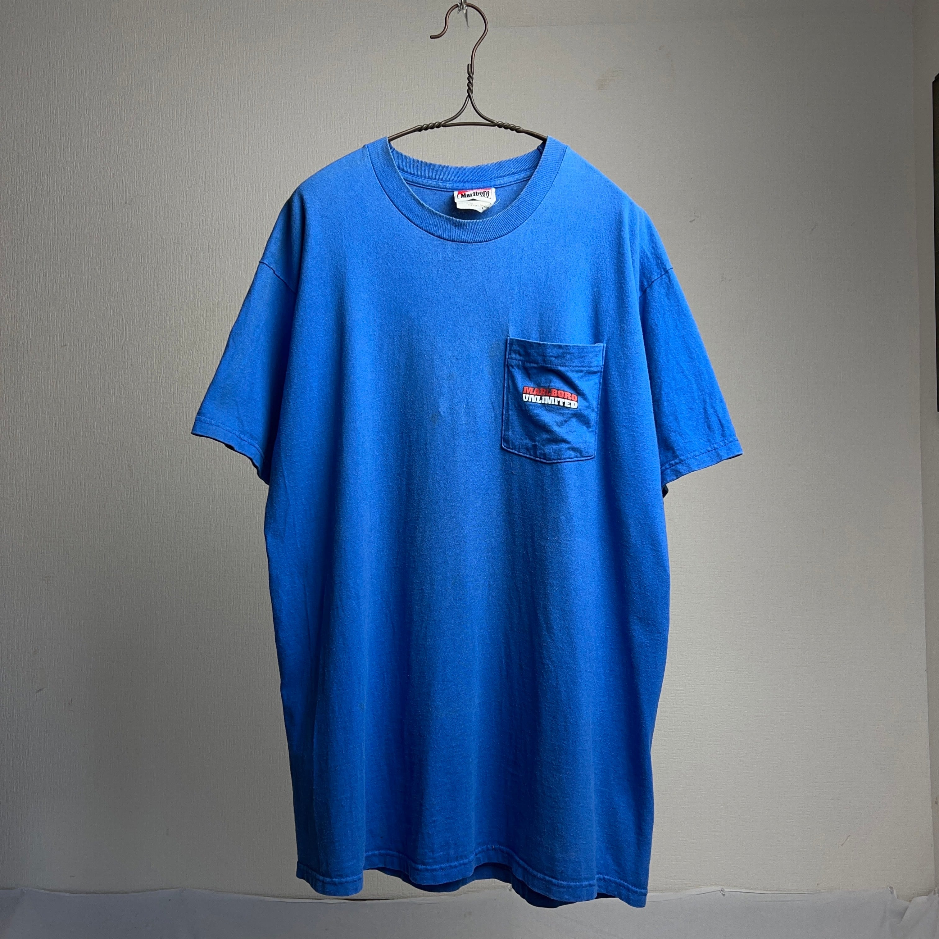 男性に人気! Marlboro 90's UNLIMITED Tshirt【0530A22】【送料無料 PRINT たばこ