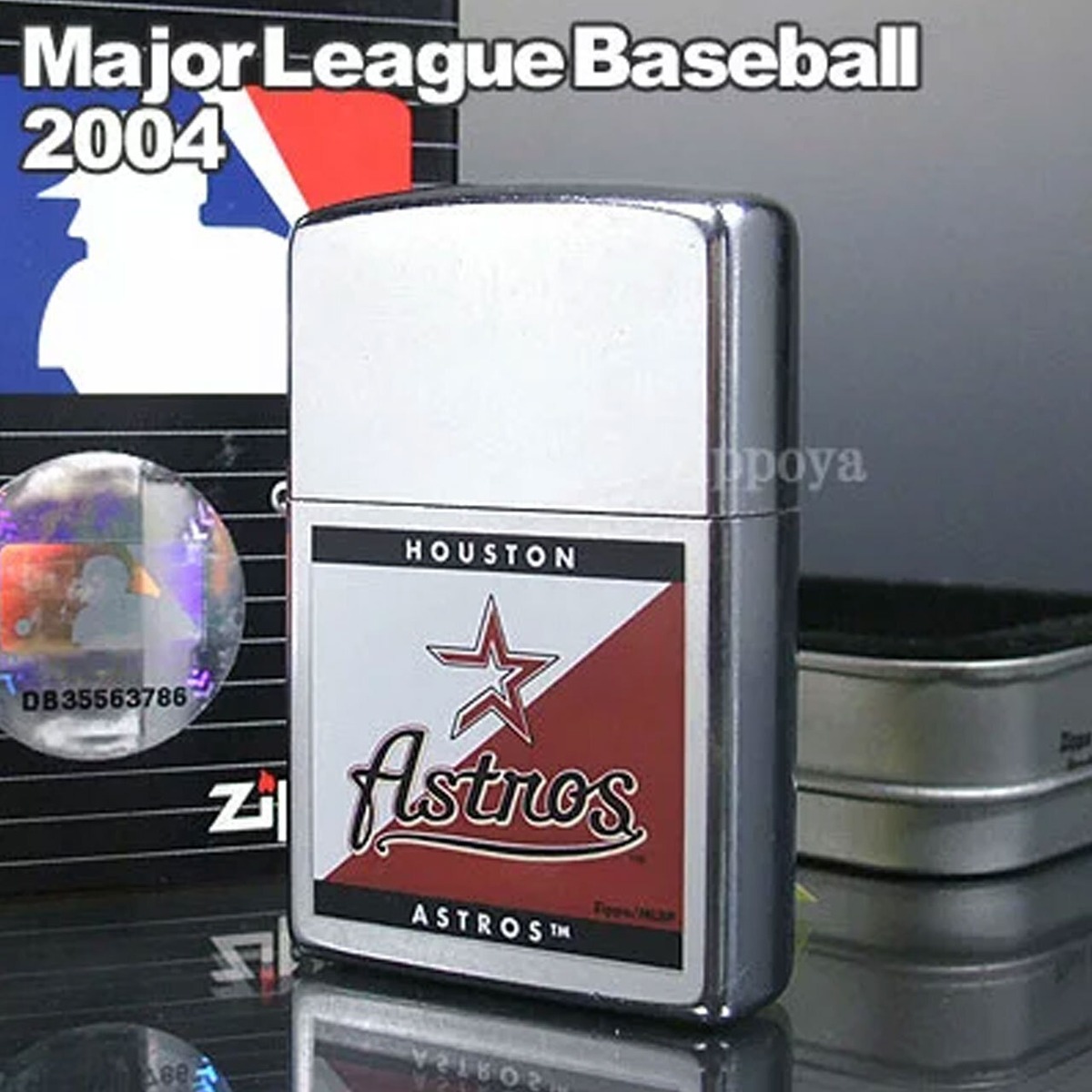 ZIPPO ジッポー Houston Astros 2004年 メジャーリーグ MLB 20663 | ジッポヤ