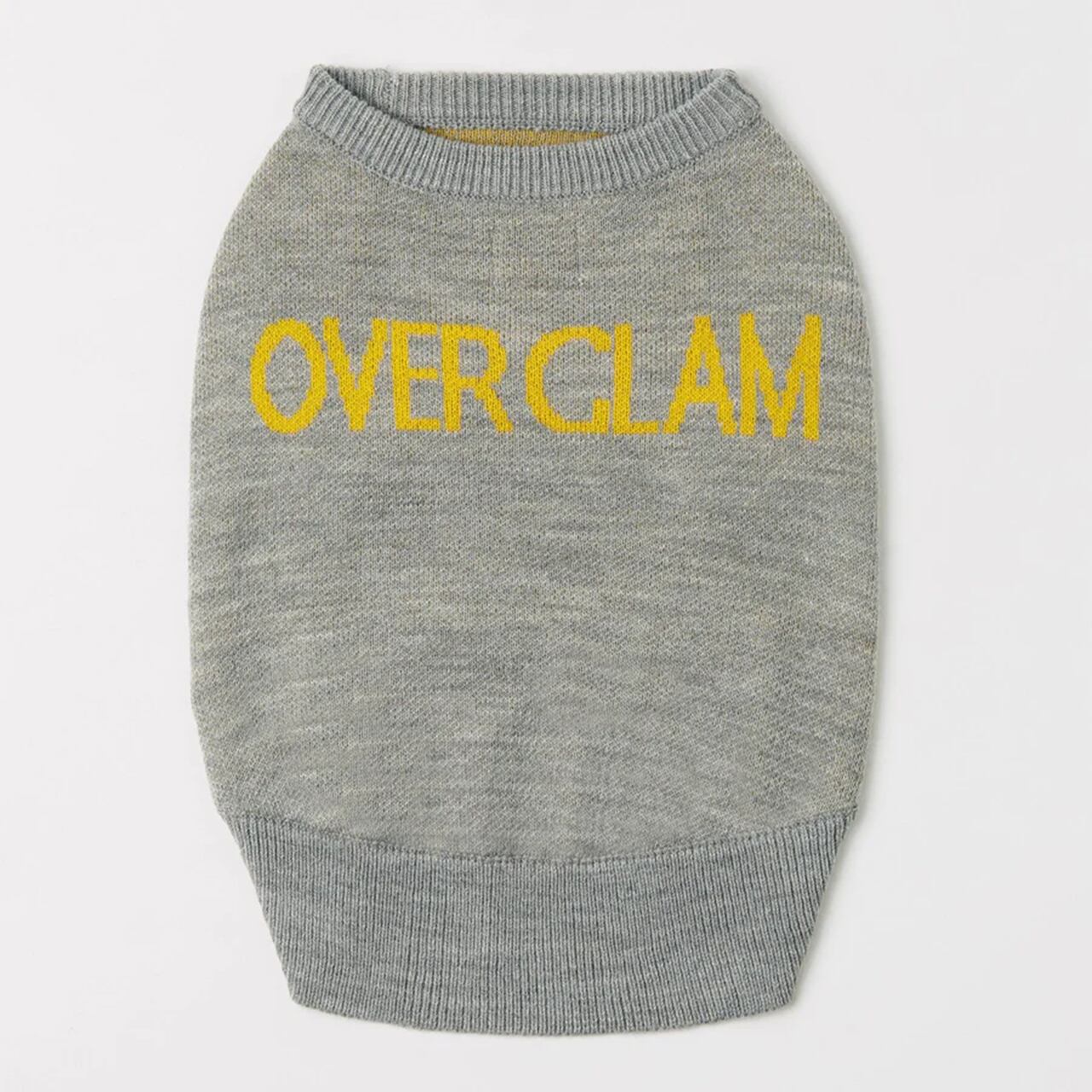 OVERGLAM LOGO JUMPER Gray / OVER GLAM