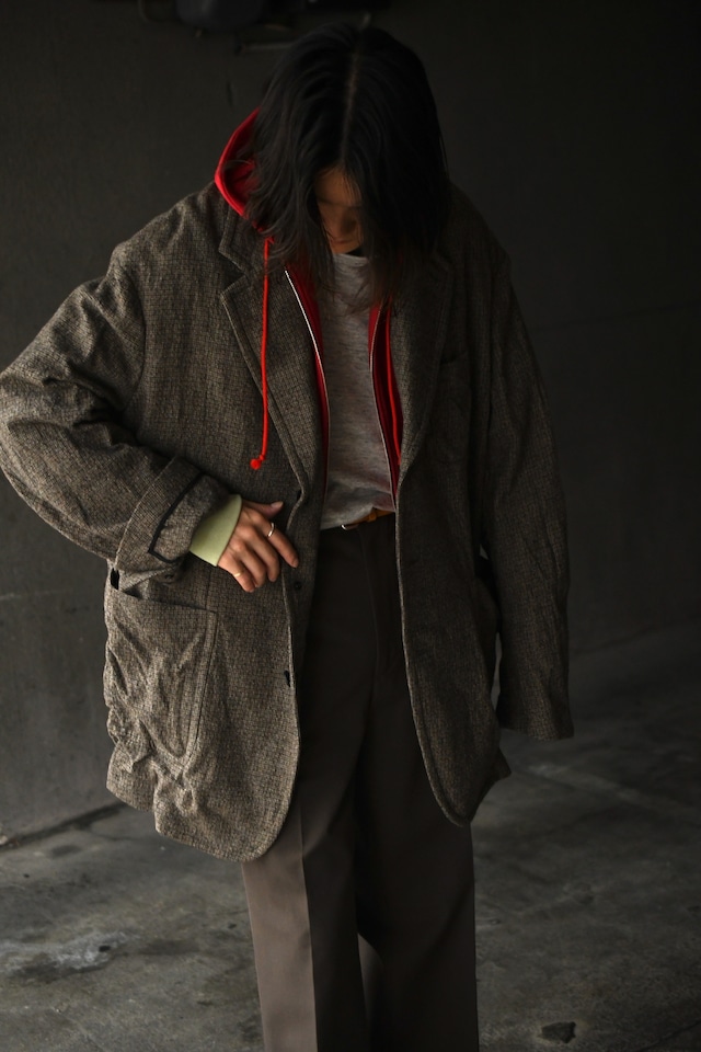 ensou. / Hypersized Blazer (Brown Gun Club)