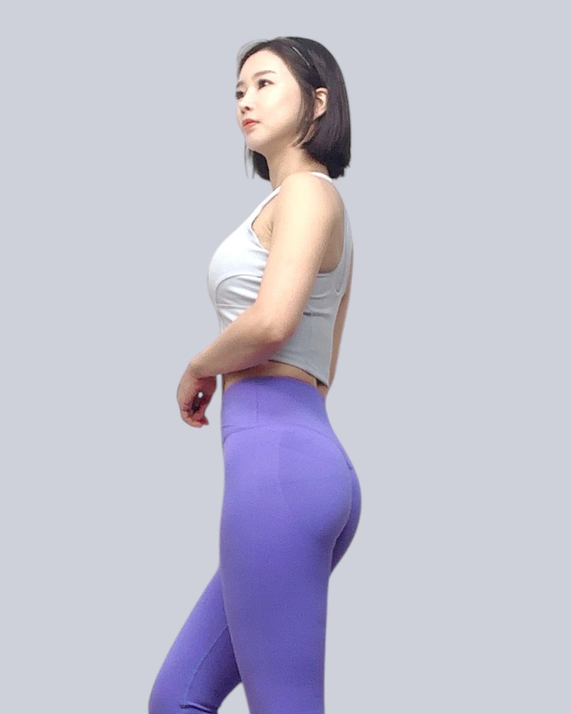 Yラインハイウエスト美尻サポートレギンス | mau sports - マウ