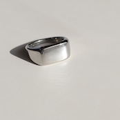 1/16(金)21時新作発売*stainless block ring