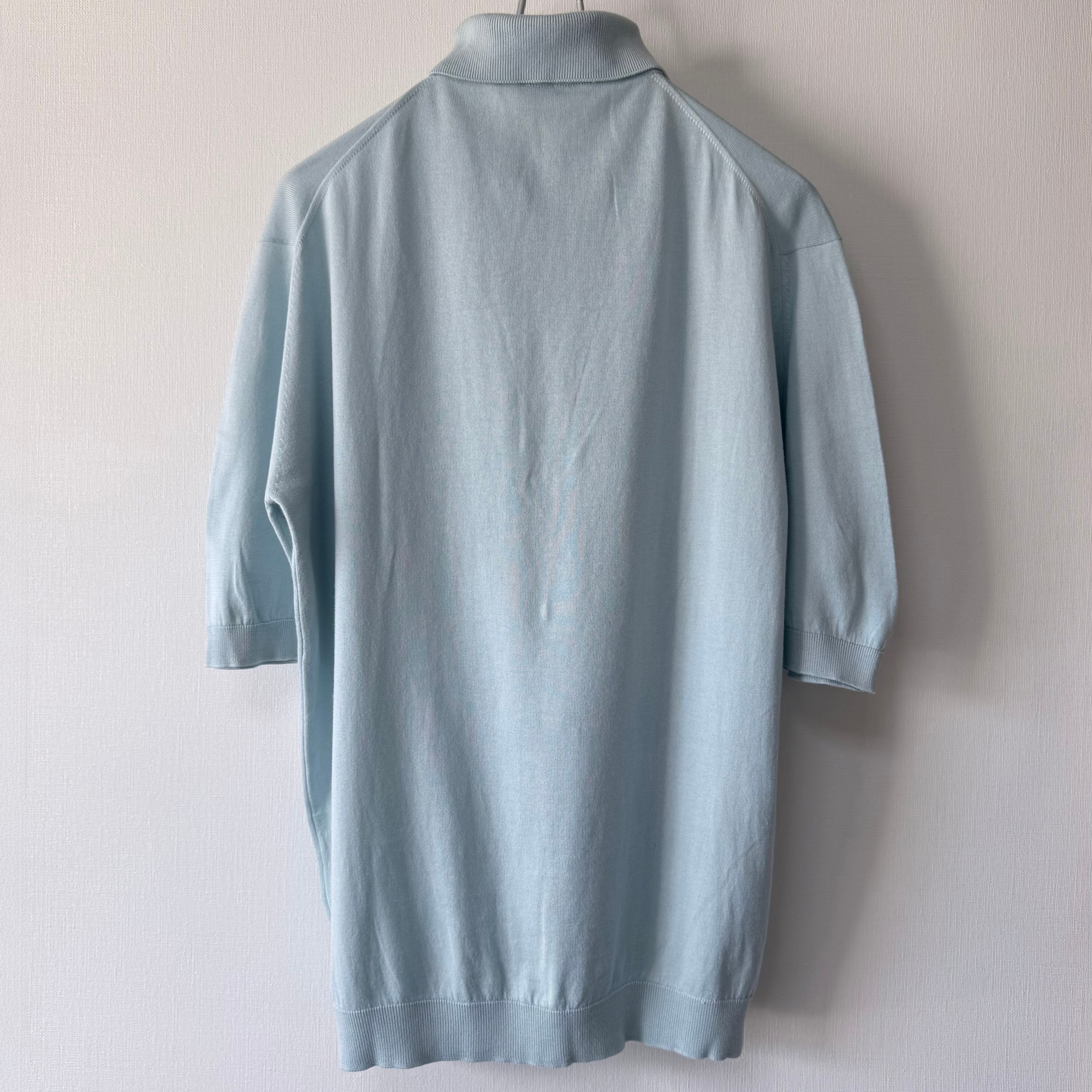 JOHN SMEDLEY 30ゲージ シーアイランドコットン 半袖 ニットポロシャツ