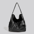 zip pocket shoulder bag / l0860