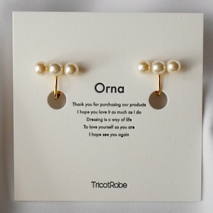 studs pearl(6㎜) ピアス/イヤリング【★‐1】