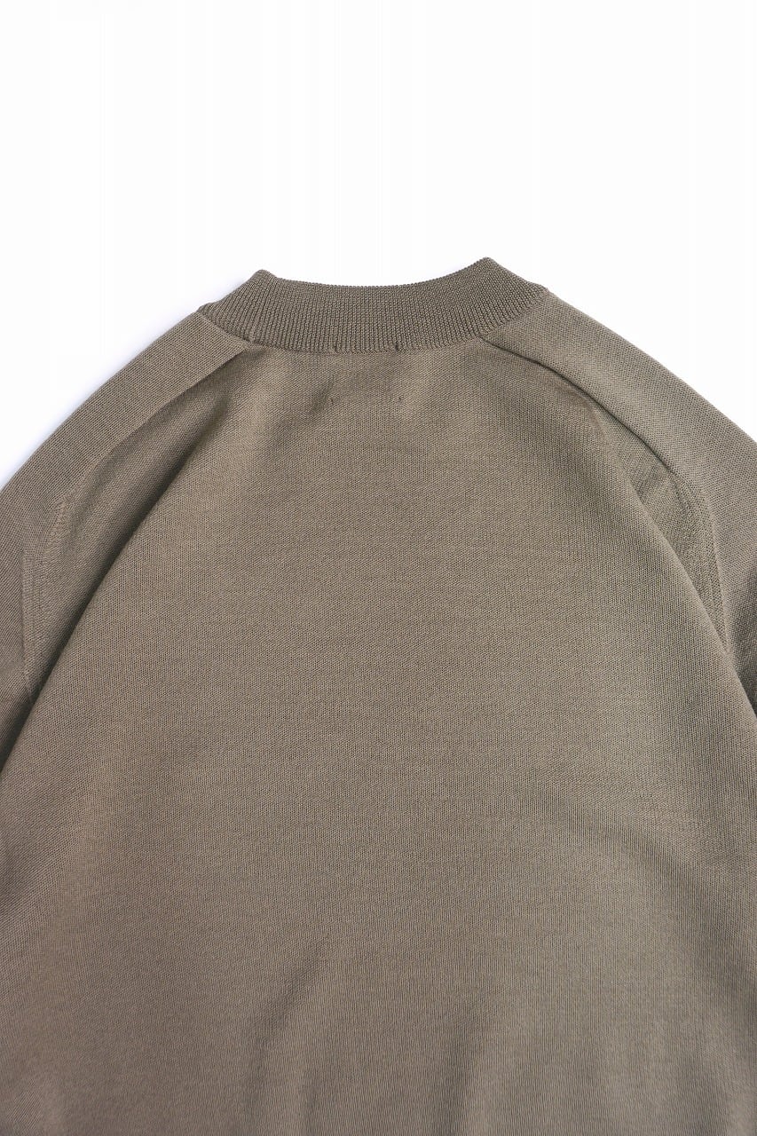 Worsted Merino Mock Neck P/O