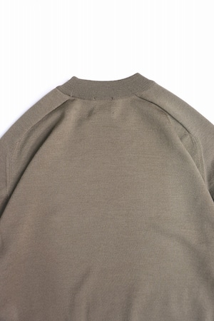 Worsted Merino Mock Neck P/O