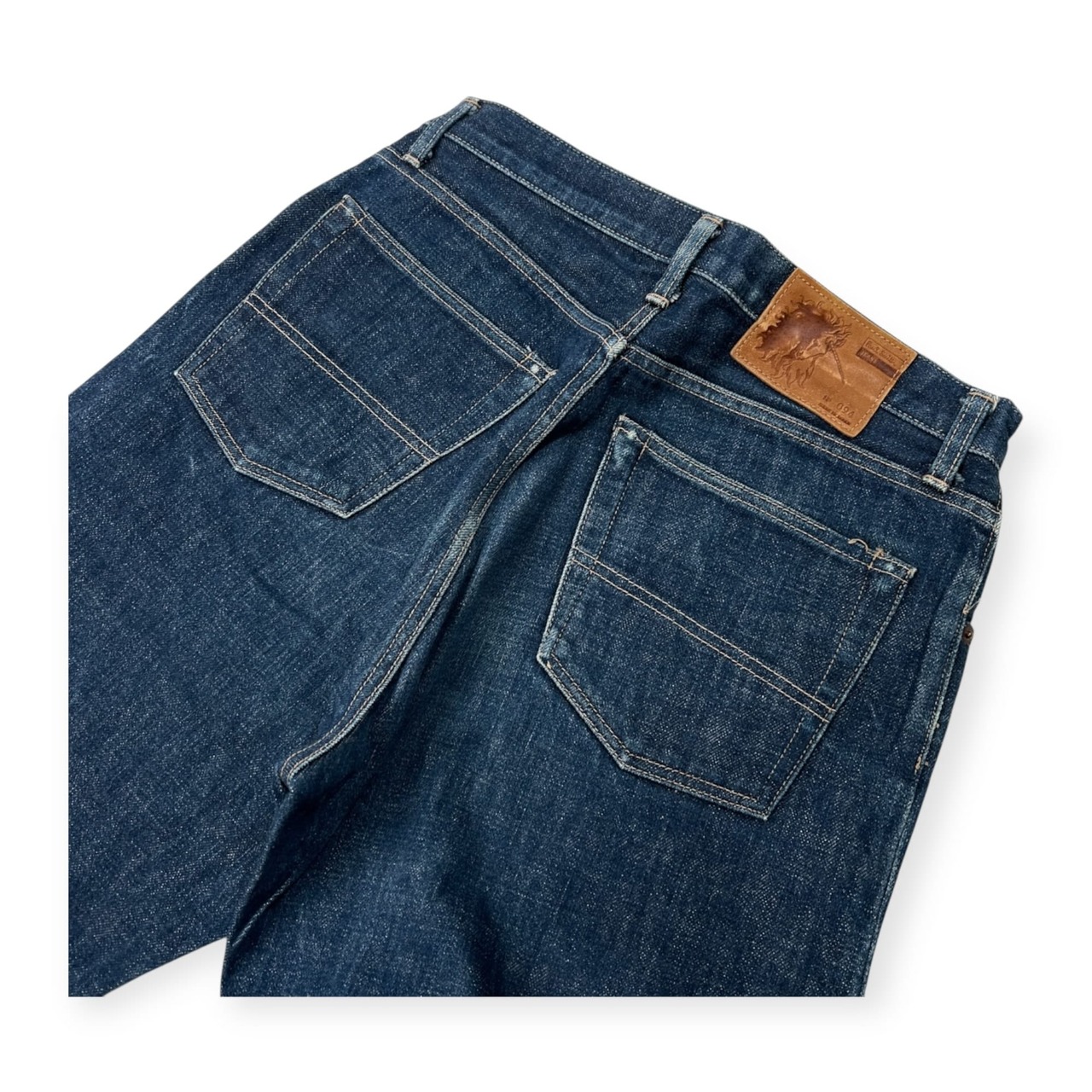 90s Paul Smith JEANS ポールスミス ジーンズ 赤耳 セルビッチ デニム パンツ サイズ 31 /メンズ/ボタンフライ/革パッチ/ビンテージ